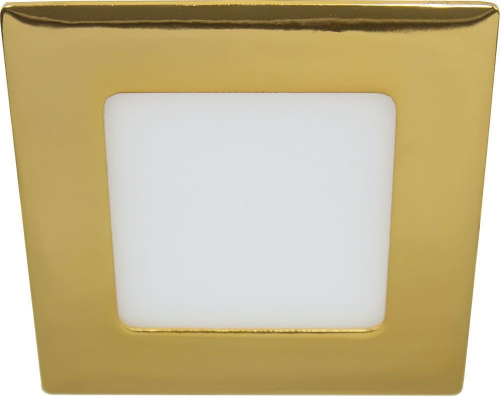 Светодиодный светильник Feron AL502 встраиваемый 6W 6400K золотистый 28507 в г. Санкт-Петербург 