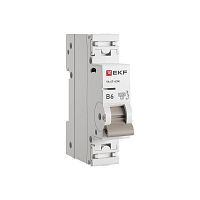 M634106B Выключатель автоматический 1п B 6А 4.5кА ВА 47-63N PROxima EKF 