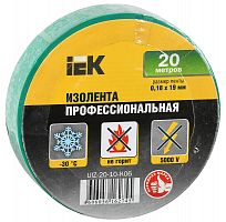 Изолента ПВХ 0.18х19мм зел. (рул.20м) IEK UIZ-20-10-K06 в г. Санкт-Петербург 