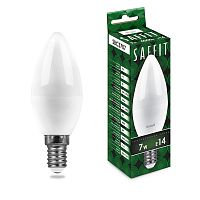55031 Лампа светодиодная SAFFIT SBC3707 Свеча E14 7W 230V 4000K 