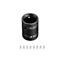 048395 Крепление MOONLIGHT-SPLICE-D25 Black металл (комплект) Arlight 
