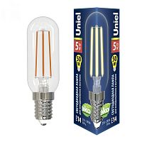 UL-00007129 Лампа светодиодная LED-Y25-5W/3000K/E14/CL GLZ04TR для холодильников и вытяжки прозрачная колба. картон Uniel 