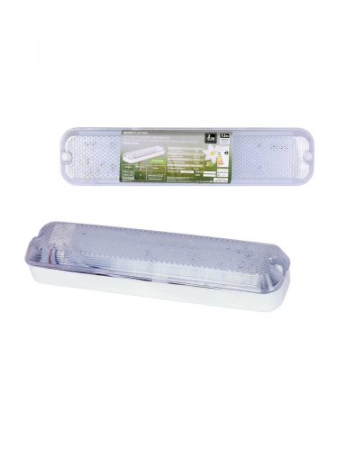 SQ0353-0302 Светильник вандалоустойчивый LED ДПБ 01-2х6-003 (с датч. движения) 12 Вт, 1000 лм, 4000 К, IP40 TDM