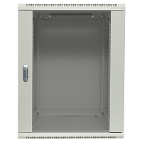TRP-WLL-1264-40G Шкаф настенный 19дюйм TERACOM PRO 12U 600х450мм дверь стеклянная с замком-ручкой сер. EKF 