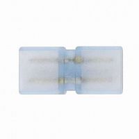 UL-00000868 Соединитель контактный прямой UTC-K-12/A67-NNN CLEAR 025 POLYBAG для светодиодных лент 220В 10х7мм 2 контакта прозр. (уп.25шт) Uniel 