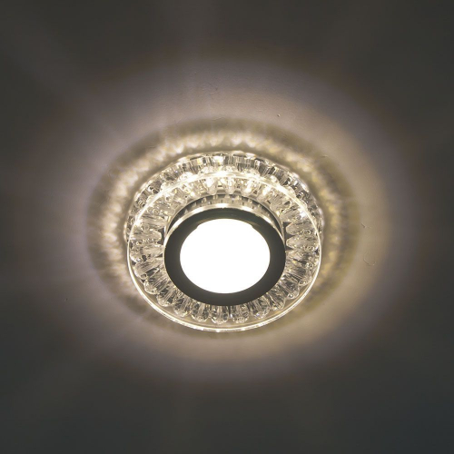 Светильник встраиваемый с белой LED подсветкой Feron C1015MO потолочный MR16 G5.3 прозрачный 28573 в г. Санкт-Петербург  фото 3