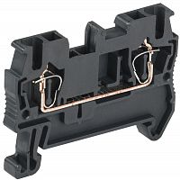 YZN11-002-K02 Клемма пружинная КПИ 2в-2.5 31А черн. IEK 