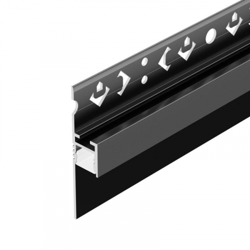 038550 Профиль ARH-PLINTUS-FANTOM-2000 BLACK L2000 алюм. Arlight 
