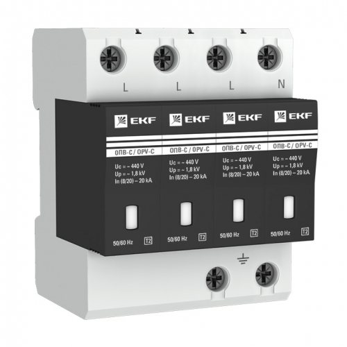 Ограничитель перенапряжения имп. ОПВ-C4 EKF opv-c4 в г. Санкт-Петербург 