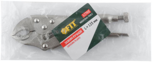 52701 Зажим ручной с фиксатором тип WR 125мм FIT  фото 3