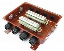 zeta30357 Коробка КЗНС-32 У2 IP54 пластик. ввод ГОФРОМАТИК 