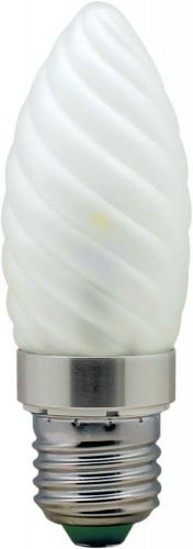 Лампа светодиодная, 6LED(3.5W) 230V E27 4000K матовая хром, LB-77 25342 в г. Санкт-Петербург 