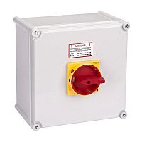 MSD175311R Выключатель-разъединитель главный аварийный 3п 175А IP65 закрытого исп. с замком SE 