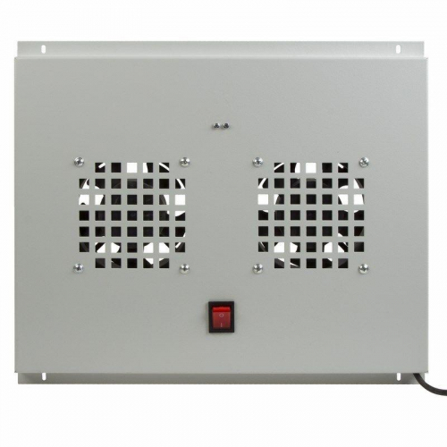 Модуль вентиляторный потолочный с 2-мя вентиляторами без термостата для шкафов Standart с глубиной 600мм Rexant 04-2600 в г. Санкт-Петербург  фото 5