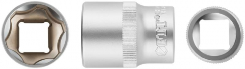 62051 Головка шестигранная CrV 1/2дюйм 21мм FIT 