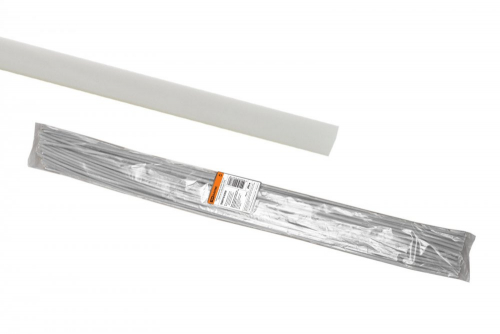 SQ0518-0320 Термоусаживаемая трубка ТУТнг 2/1 белая по 1м (200 м/упак) TDM