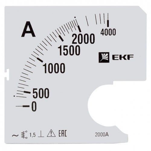 Шкала сменная для A961 2000/5А-1.5 PROxima EKF s-a961-2000 в г. Санкт-Петербург 