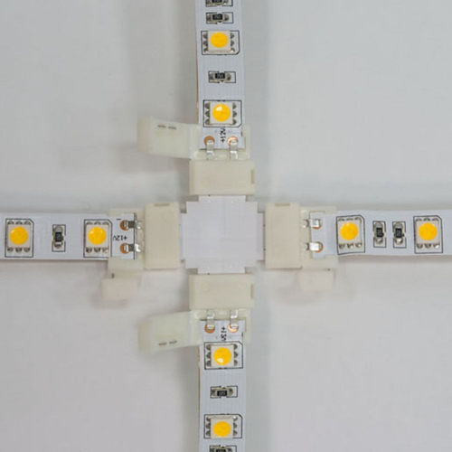 Комплект Х коннекторов  с соединителем для светодиодной ленты (3528/8мм), LD190 23137 в г. Санкт-Петербург  фото 3