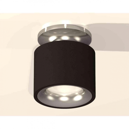 Комплект накладного светильника Ambrella light Techno Spot XS7511081 SBK/PSL черный песок/серебро полированное (N7927, C7511, N7012) в г. Санкт-Петербург  фото 3