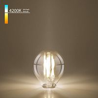 Лампа светодиодная филаментная Elektrostandard E14 6W 4200K прозрачная a055350 в г. Санкт-Петербург 