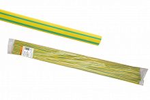 SQ0518-0322 Термоусаживаемая трубка ТУТнг 2/1 желто-зеленая по 1м (200 м/упак) TDM