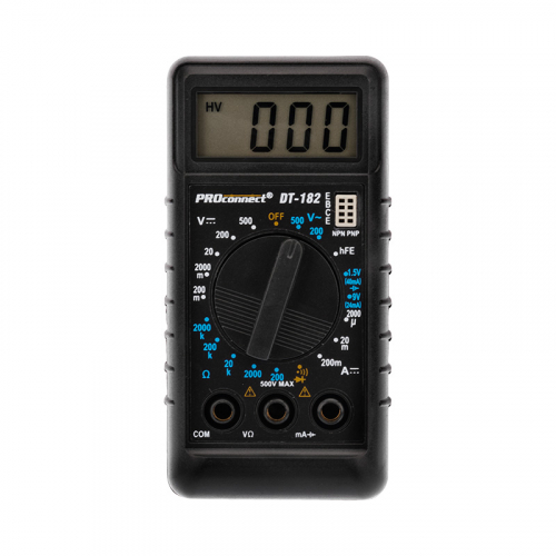 13-3014 Мультиметр портативный М-182 (DT-182) PROCONNECT 