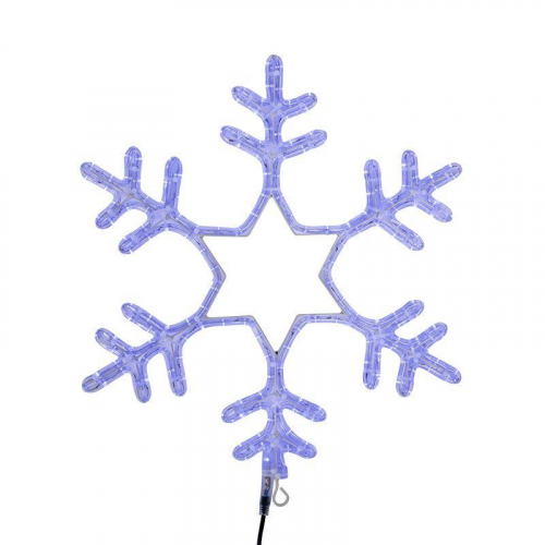 Фигура "Снежинка LED" 55смх55см син. 28Вт 220В IP44 NEON-NIGHT 501-335 в г. Санкт-Петербург  фото 5