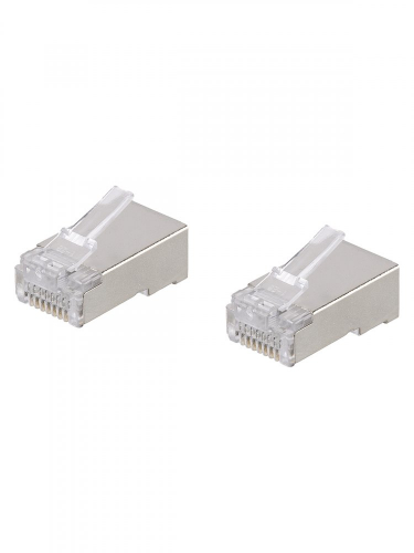 SQ0561-0026 Разъем RJ-45 FTP для кабеля кат. 5Е, 8P8C (2 шт), TDM