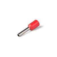 PR08.7559 Наконечник НШВИ 1.0кв.мм L-12мм красн. (уп.100шт) Промрукав 