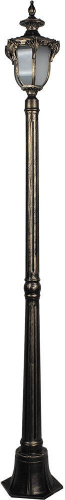 Светильник садово-парковый Feron PL4057 столб шестигранный 60W 230V E27, черное золото 11436 в г. Санкт-Петербург 