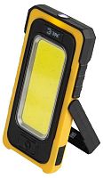 Б0054472 Фонарь аккумуляторный рабочий Практик RA-811 COB 15Вт powerbank солнечн. батарея магнит Эра 