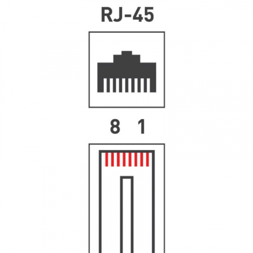 Разъем RJ45 8P8C кат.5E UTP (уп.100шт) PROCONNECT 05-1021-3 в г. Санкт-Петербург 