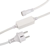 025890 Шнур питания ARD-PRO-FLASH-1.5M White (230В 1.6А) (закрытый) Ardecoled 