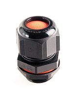 Extherm BM-X6S-L Ввод кабельный взрывозащ. М25х1.5 с уплотнением для нагреват. кабеля 12х6 с уплотнит. кольцом и контргайкой полиамид 