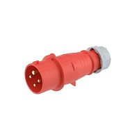 DIS2131636 Вилка эл. каб. 16А 3P+E 400В IP44 DKC 