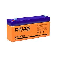 Аккумулятор UPS 6В 3.2А.ч Delta DTM 6032 в г. Санкт-Петербург 