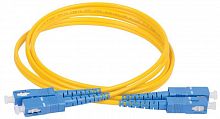 Патч-корд оптический коммутационный соединительный для одномодового кабеля (SM); 9/125 (OS2); SC/UPC-SC/UPC; двойного исполнения (Duplex); LSZH (дл.2м) ITK FPC09-SCU-SCU-C2L-2M в г. Санкт-Петербург 