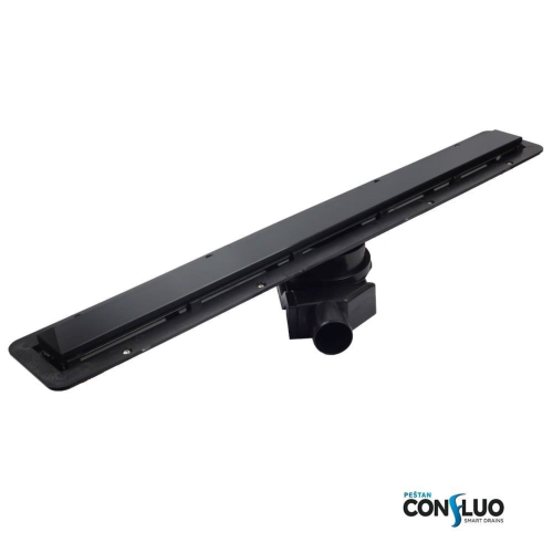 Лоток душевой PESTAN Confluo Frameless Line 300 Black Glass в г. Санкт-Петербург 