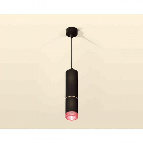 Комплект подвесного светильника Ambrella light Techno Spot XP6313030 SBK/PI черный песок/розовый (A2302, C6343, A2063, C6313, N6152) в г. Санкт-Петербург  фото 2