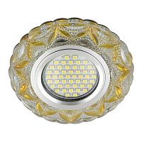Встраиваемый светильник Fametto Luciole DLS-L149 Gu5.3 Glassy/Light Gold в г. Санкт-Петербург 