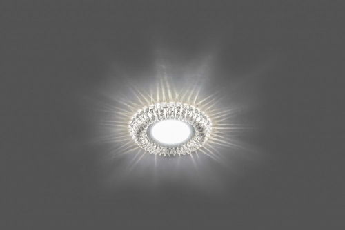 Светильник встраиваемый с белой LED подсветкой Feron CD904 потолочный MR16 G5.3 прозрачный 28977 в г. Санкт-Петербург  фото 2