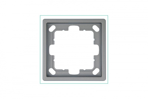 FD1001NI Рамка 1-м СП FD никель Jasmart 