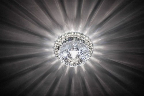 Светильник встраиваемый с белой LED подсветкой Feron JD125 потолочный JCD9 G9 прозрачный 27797 в г. Санкт-Петербург  фото 2