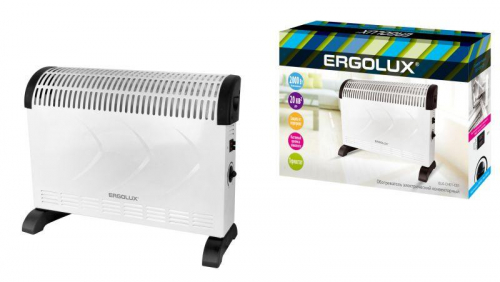 14544 Тепловентилятор ELX-СH01-C01 220-240В 750/1250/2000Вт бел. Ergolux 