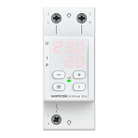 4660251140267 Реле напряжения с контролем тока VI-50 red Welrok 