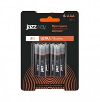 Элемент питания алкалиновый AAA/LR03 Ultra Alkaline BL- 6 (уп.6шт) JazzWay 5057555 в г. Санкт-Петербург 