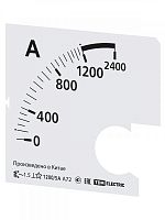 SQ1102-2066 Шкала Ш72 1200/5А-1.5 (для А72 Х/5А) TDM