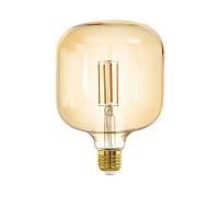 Лампа светодиодная диммируемая филаментная Eglo E27 4W 2200K янтарная 12594 в г. Санкт-Петербург 