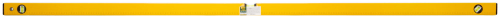 Уровень "Стайл", 3 глазка, желтый усиленный корпус, фрезер. рабочая грань, шкала, Профи 2000 мм в г. Санкт-Петербург  фото 2