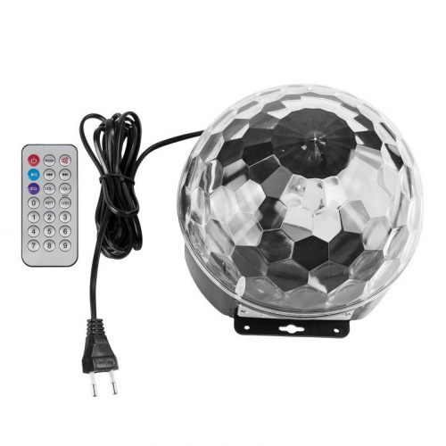 Лампа светодиодная "Диско-шар" RGB 220В с пультом ДУ и Bluetooth IP20 NEON-NIGHT 601-257 в г. Санкт-Петербург  фото 12